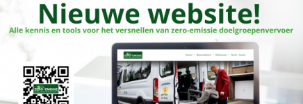 Website live: www.zeroemissiedoelgroepenvervoer.nl – Samen naar 100% Zero-Emissie Doelgroepenvervoer Website live: www.zeroemissiedoelgroepenvervoer.nl – Samen naar 100% Zero-Emissie Doelgroepenvervoer