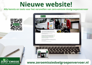 Alle kennis en tools voor het versnellen van zero emissie doelgroepenvervoer