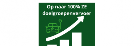 Resultaten RVO-monitor: bijna helft van doelgroepenvervoer rijdt zero emissie