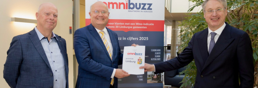 Omnibuzz en Provincie Limburg versterken samenwerking publieke mobiliteit